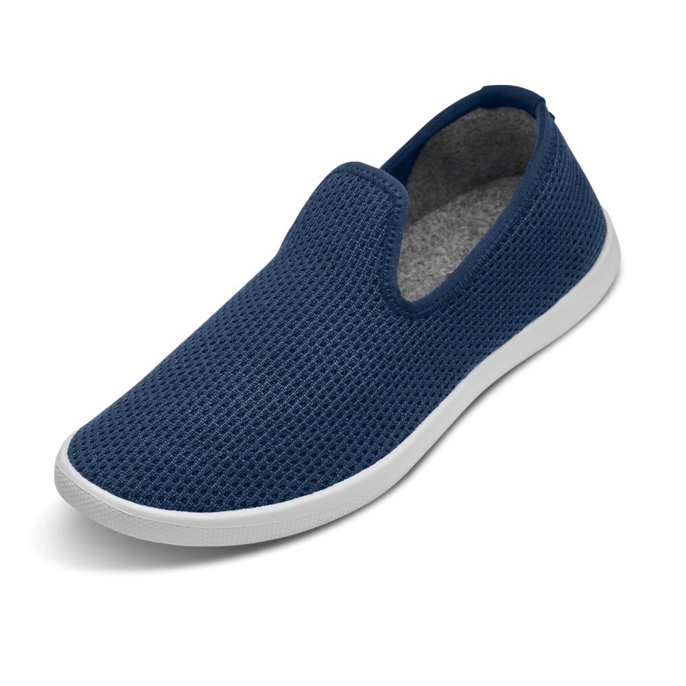 Allbirds Women\'s Tree Loungers - Slip-Ons Navy - RGA496327